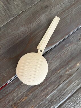 Cream Silicone Pacifier Holder